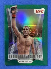 Khabib Nurmagomedov [Green] Ufc Cards 2022 Panini Prizm UFC Flashback Prices