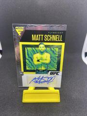 Matt Schnell Ufc Cards 2021 Panini Chronicles UFC Flux Auto Prices