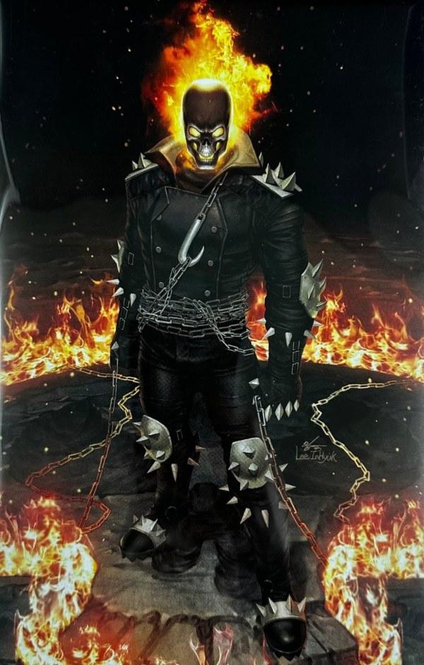 Ghost Rider: Final Vengeance [Lee Virgin] #1 (2024) Comic Books Ghost Rider: Final Vengeance