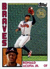 Ronald Acuna Jr. [Series 1] #T84-3 Baseball Cards 2019 Topps 1984 Baseball Prices