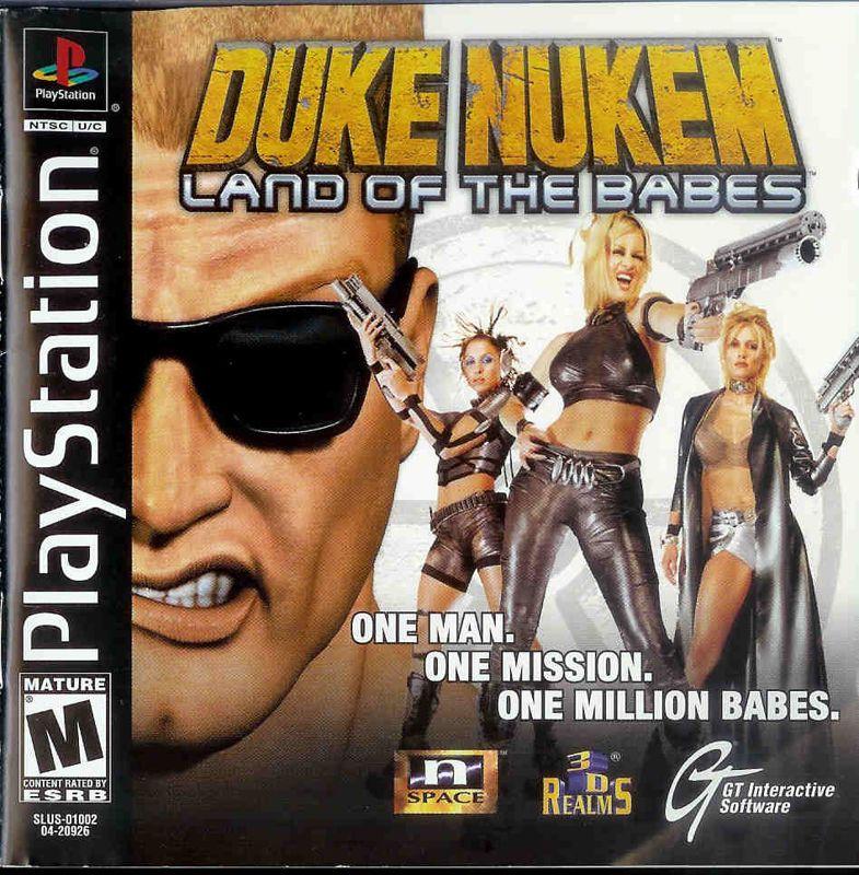 Duke Nukem Land of the Babes Playstation