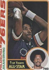 Julius Erving Basketball Cards 1978 Topps Prices