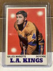 Gilles Marotte #34 Hockey Cards 1970 O-Pee-Chee Prices