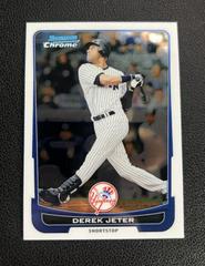Derek Jeter [Xfractor] #10 Baseball Cards 2012 Bowman Chrome Prices