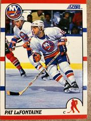 Pat LaFontaine #95 Hockey Cards 1990 Score Hottest Rising Prices