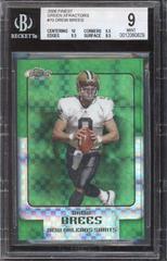 Drew Brees [Green Xfractor] #70 Football Cards 2006 Topps Finest Prices