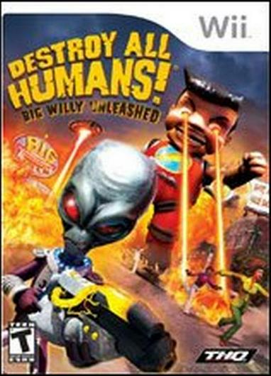 Destroy All Humans Big Willy Unleashed Cover Art