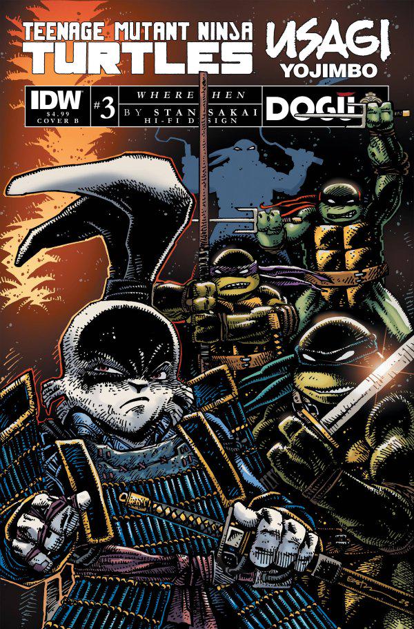 Teenage Mutant Ninja Turtles / Usagi Yojimbo: WhereWhen [Eastman] #3 (2023) Comic Books Teenage Mutant Ninja Turtles / Usagi Yojimbo: WhereWhen