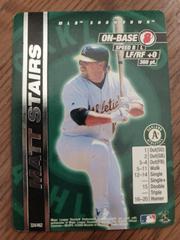Matt Stairs #324 Baseball Cards 2001 MLB Showdown Prices