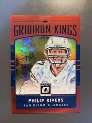 Philip Rivers [Red] #10 Football Cards 2016 Panini Donruss Optic Gridiron Kings Prices