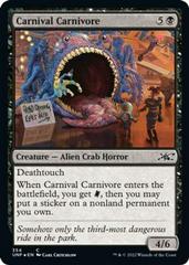 Carnival Carnivore [Galaxy Foil] Magic Unfinity Prices