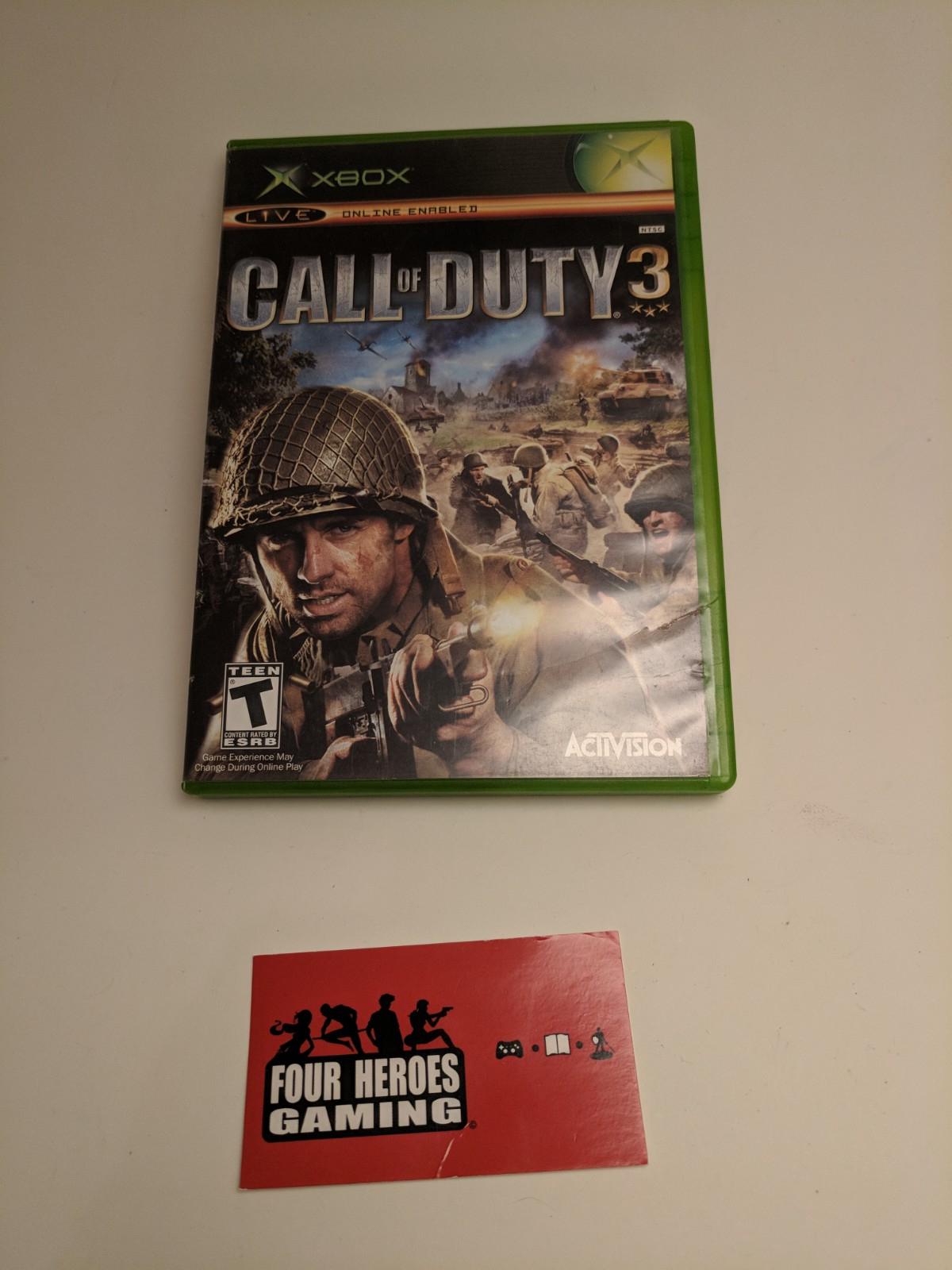 call of duty 3 xbox original