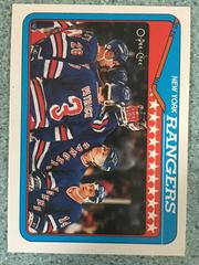 New York Rangers Hockey Cards 1990 O-Pee-Chee Prices