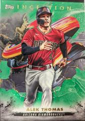 Alek Thomas [Green] #10 Baseball Cards 2023 Topps Inception Prices