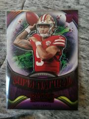 Trey Lance [red] #SN-TLA Football Cards 2021 Panini Contenders Supernatural Prices