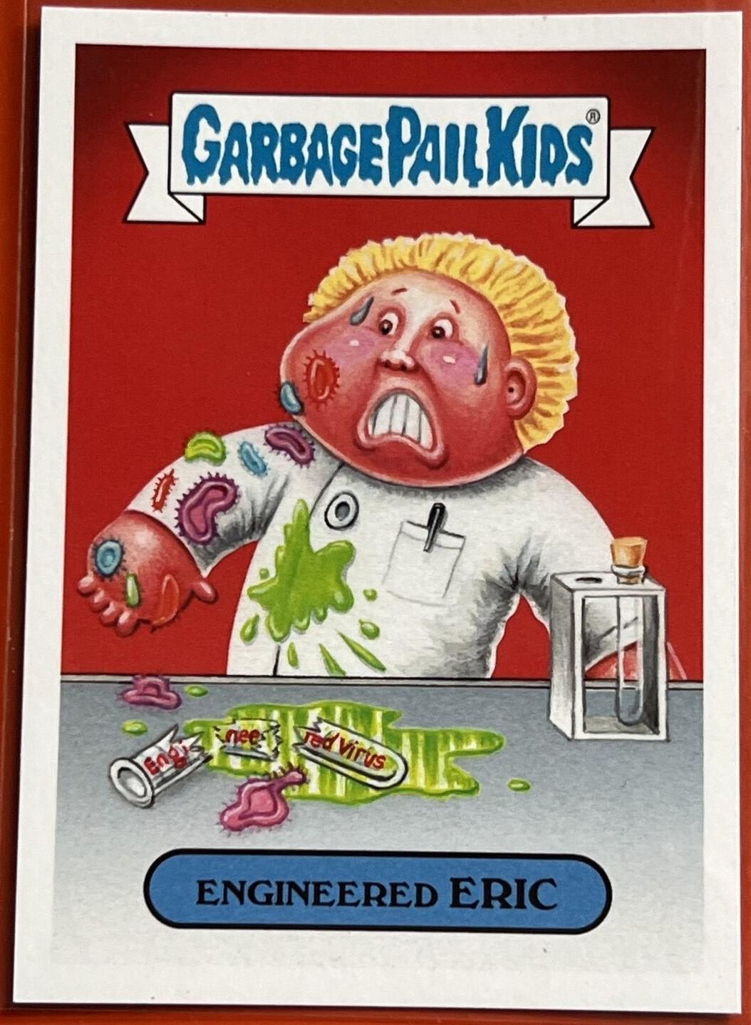 Engineered ERIC #5a Garbage Pail Kids Adam-Geddon