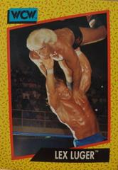 Lex Luger #23 Wrestling Cards 1991 Impel WCW Prices