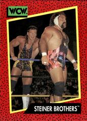 Steiner Brothers #111 Wrestling Cards 1991 Impel WCW Prices