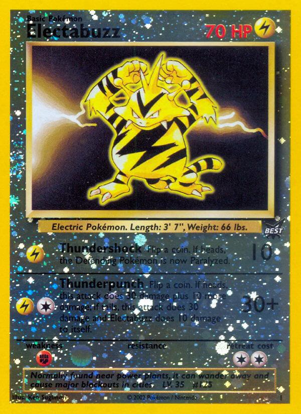 Electabuzz #1 Pokemon Best of Game