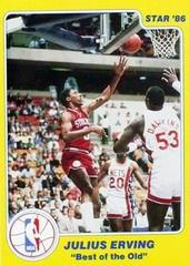Julius Erving Basketball Cards 1986 Star Best of the New Old Prices