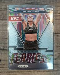 Amanda Nunes #25 Ufc Cards 2022 Panini Prizm UFC Fearless Prices
