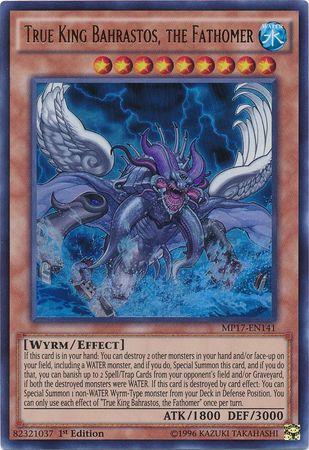 True King Bahrastos, the Fathomer MP17-EN141 YuGiOh 2017 Mega-Tin Mega Pack