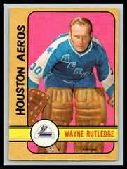 Wayne Rutledge Hockey Cards 1972 O-Pee-Chee Prices