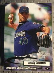 Andy Benes #3 Baseball Cards 1998 Skybox Dugout Axcess Prices