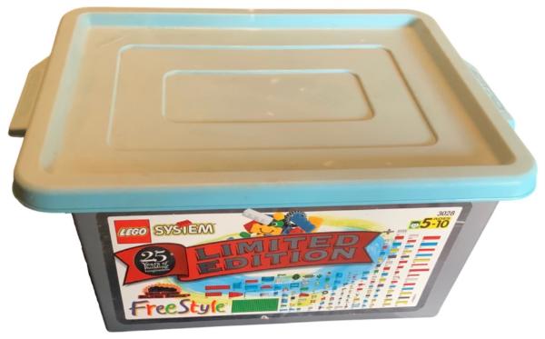 25th Anniversary Silver Tub #3028 LEGO FreeStyle