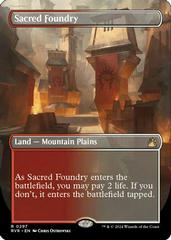 Sacred Foundry [Borderless] #297 Magic Ravnica Remastered Prices