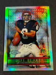 Jeff Blake [Refractor] Football Cards 1996 Topps Chrome Prices