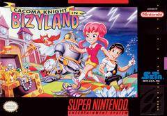 Cacoma Knight In Bizyland - Front | Cacoma Knight in Bizyland Super Nintendo