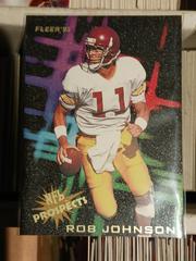Rob Johnson #11 Football Cards 1995 Fleer Prospects Prices