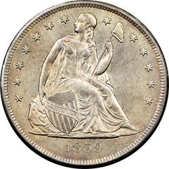 1859 O Coins Seated Liberty Dollar Prices