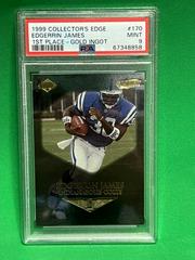 Edgerrin James [Gold Ingot] Football Cards 1999 Collector's Edge 1st Place Prices