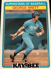 George Brett #5 Baseball Cards 1987 Topps KayBee Superstars Prices