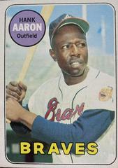 Hank Aaron #100 Baseball Cards 1969 Topps Prices