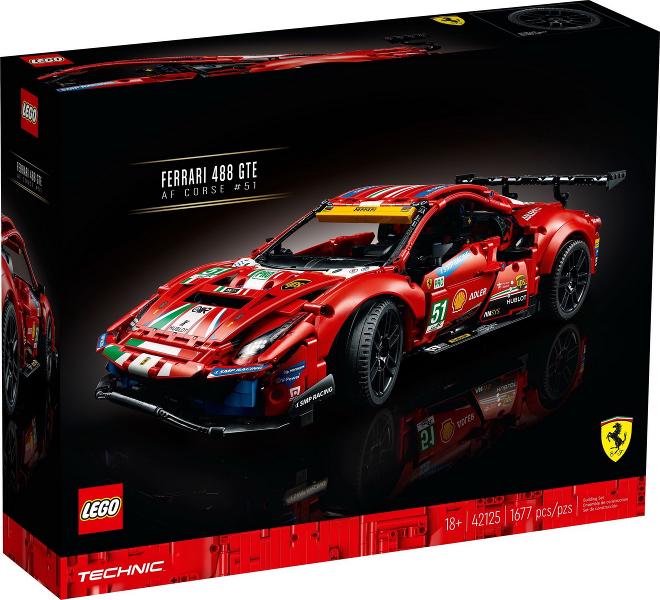 Ferrari 488 GTE AF CORSE #42125 LEGO Technic