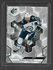 Blake Wheeler #26 Hockey Cards 2020 SPx Prices