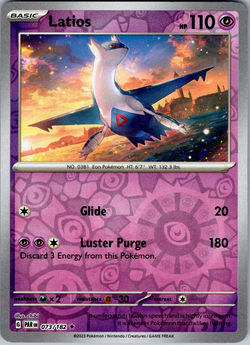 Latios [Reverse Holo] #73 Pokemon Paradox Rift