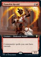 Flamekin Herald [Extended Art] Magic Commander Legends Prices