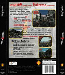 Back Of Case | ESPN Extreme Games [Long Box] Playstation