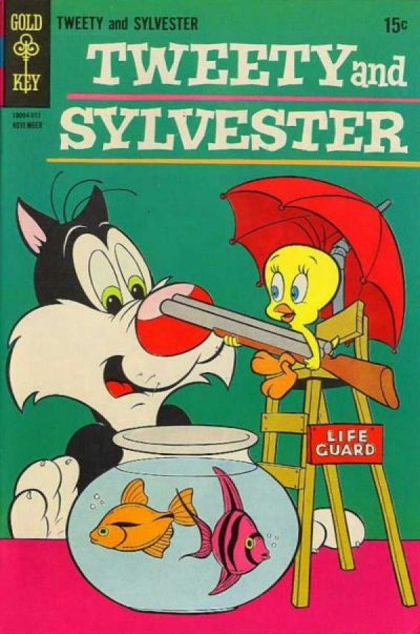 Tweety and Sylvester #12 (1969) Comic Books Tweety and Sylvester