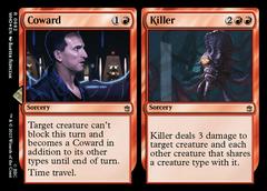 Coward // Killer [Foil] Magic Doctor Who Prices