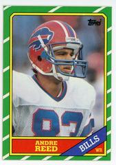 Andre Reed Football Cards 1986 Topps Prices