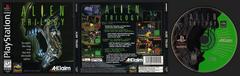 Front/Back Cover & Disc | Alien Trilogy Playstation