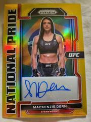 Mackenzie Dern [Gold] #NP-MKD Ufc Cards 2022 Panini Chronicles UFC National Pride Signatures Prices