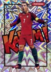 Cristiano Ronaldo #1 Soccer Cards 2017 Panini Select Kaboom Prices