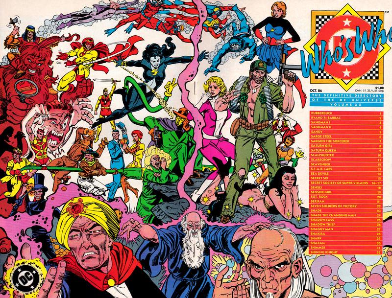 Who's Who #20 (1986) Comic Books Who's Who