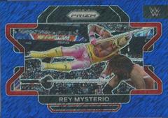 Rey Mysterio [Blue Shimmer Prizm] Wrestling Cards 2022 Panini Prizm WWE Prices